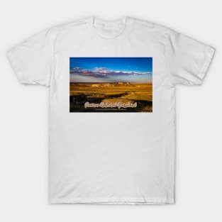 Sunset on the Pawnee Buttes at Pawnee National Grassland Colorado T-Shirt